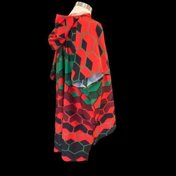 Nike Kenya Rain Running Poncho Packable Unisex Sz S/M - Picture 4 of 6